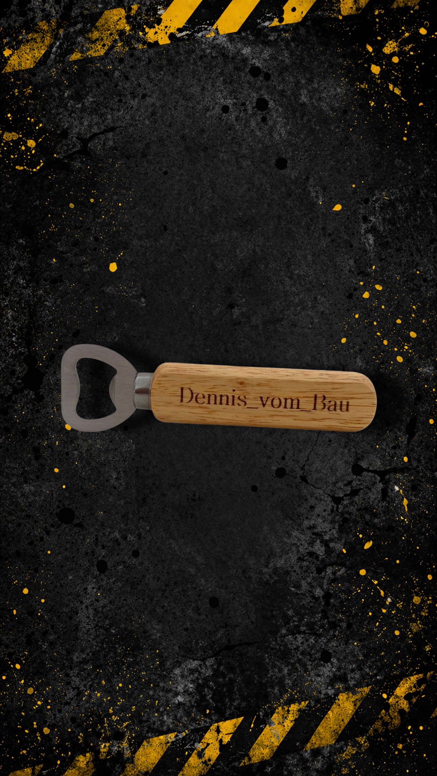 Flaschenöffner Dennis vom Bau